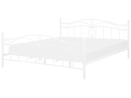 Romantisches doppelbett weiß - romantisches,