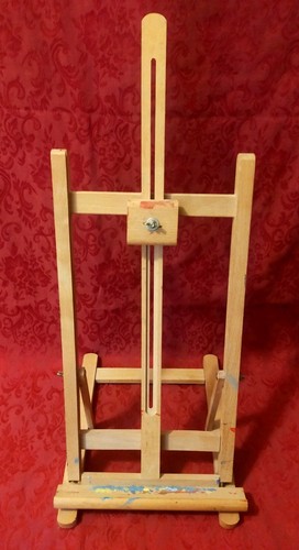 Tischstaffelei aus holz - tischstaffelei,