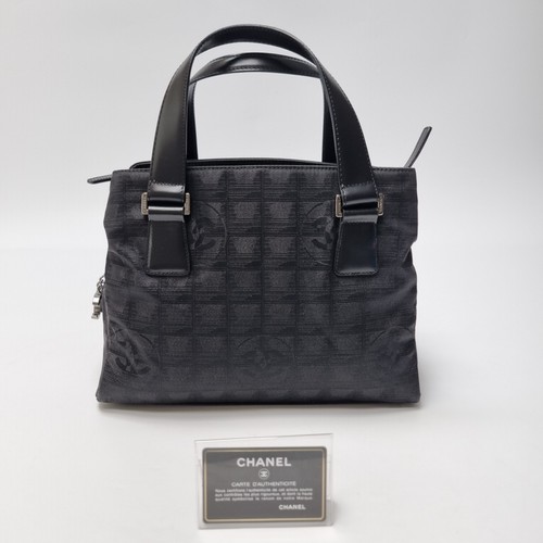 Chanel jacquard umhängetasche - chanel,