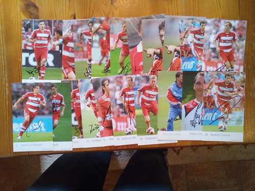 Autogrammkarten bayern - autogrammkarten, fc