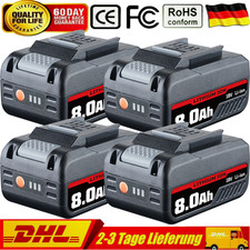 1-4x 8.0Ah Ersatzakku Für