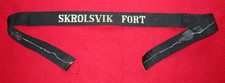 Mützenband,SKROLSVIG FORT,Captally,Marine,Militär,Uniform,Navy,Matrose,Norwegen