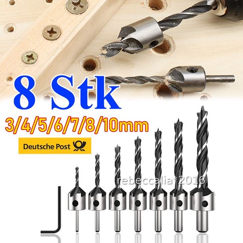 Senkbohrer holzbearbeitung - 7x,