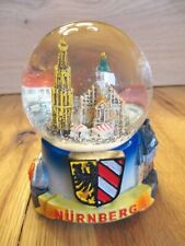 Schneekugel Nürnberg Frauenkirche Dürerhaus Kaiserbur Germany Souvenir