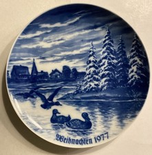 Wandteller Weihnachten 1977