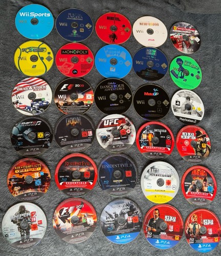 Videospiele sammlung - 30, x