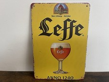 LEFFE BEER BIER Blechschild