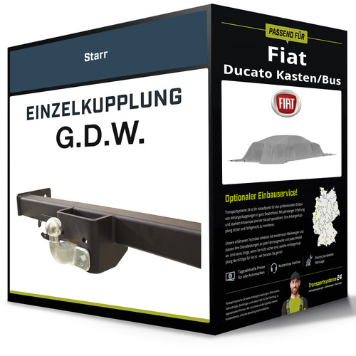 Starre anhängerkupplung für - anhängerkupplung,