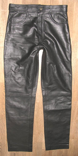 Linus herren lederjeans - lederjeans, /