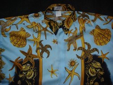 VERSACE SEIDENHEMD+SILK SHIRT+HEMD SEIDE+GR.52- L+9,3/10