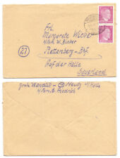 100298 - Beleg - Nauendorf 3.2.1945 nach Plettenberg