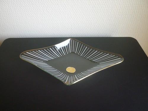 Glas schale feinstrich - glas,