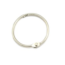 10 Warenringe 35mm x 2,7mm Schlüsselring Gürtelring Schmuckring Ringe