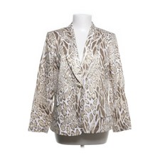 Luca Giordani, Blazer, Größe: 46, Weiß/Braun/Gold/Mehrfarbig, Schlangenhaut #Lcg
