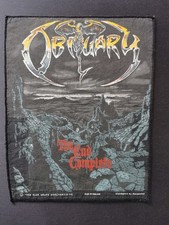 Obituary Backpatch Death Morbid Angel Cannibal Corpse Bolt Thrower Vintage