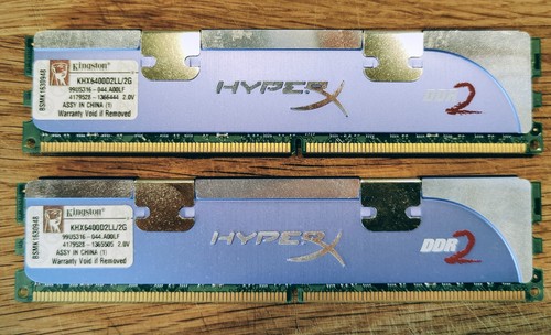 Kingston hyperx 2gb 2x2gb - 2gb, (2x2gb