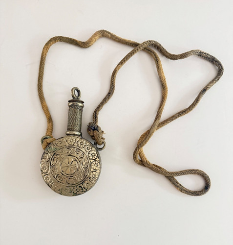 Antike pulverflasche - antike,