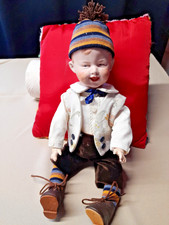 Puppenjunge HEUBACH 7911 Porzellankopf-Gliederpuppe