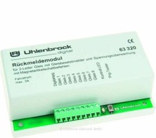 UHLENBROCK 63320 LocoNet Rückmeldemodul mit Blockstreckenfunktion  NEU OVP 
