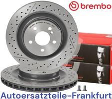 2x BREMBO Bremsscheiben HINTEN