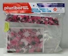 Pluribol Luftpolsterfolie Visier mit Spritzschutz aus PET,Erwachsene,Farbe:Rosa