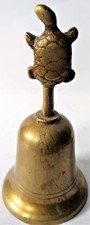 Glocke, Tischglocke mit Schildkröte,  (185)