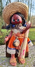 Trachten puppe frau - puppe, mexiko