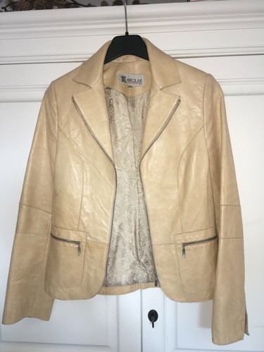 Damenlederjacke