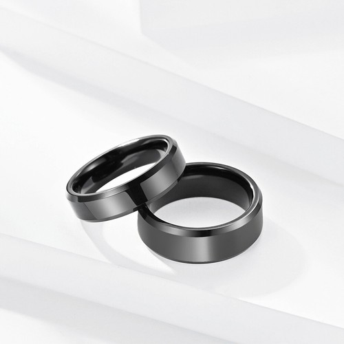 Schlichter ring aus wolfram - ring,