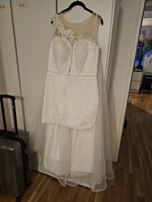 Zweiteiligen Brautkleid Gr. 44 ungetragen