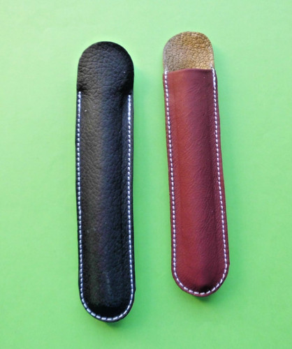Stifte etui aus - stifte, leder