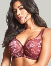 Panache Sabrina Balconette ungepolsterter High Apex BH 10631 rot rose