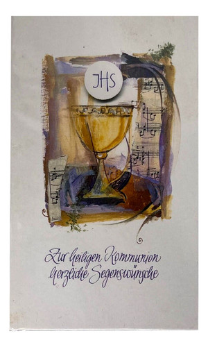 Kommunion geschenkkarte - kommunion,