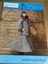 Strickanleitung Nordland-Wool  Damen Jacken Norweger Stil/Häkeljacke