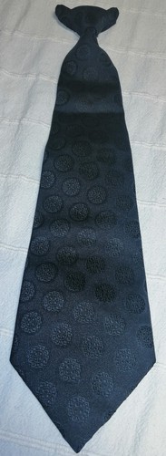 Schwarz muster clip krawatte - muster,