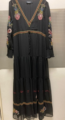 Desigual maxi chiffon - maxi, kleid