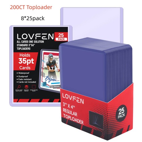 200ct rigid toploader - 200ct, 3"x4"