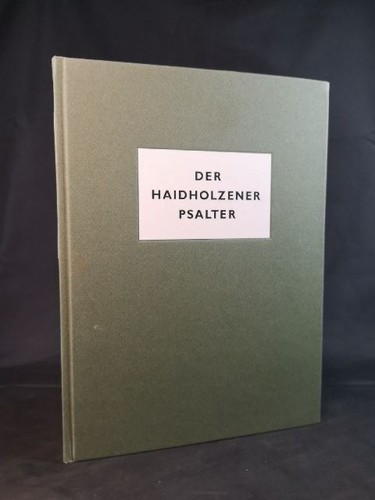 Der haidholzener psalter - haidholzener,