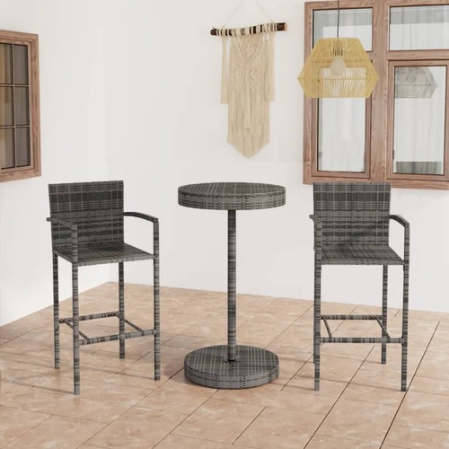 Gartenbar poly rattan - gartenbar,
