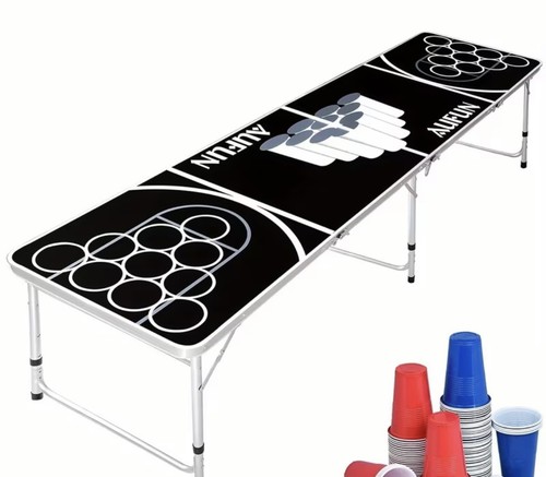Bier pong tisch set mit - tisch,