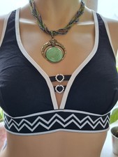 Bustier SportBH XL Strass Herz 2 Stück 