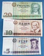 DDR 20 Mark Schein + 10 Mark