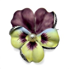 JUGENDSTIL SILBER EMAIL