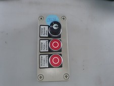 Moeller Typ-M22-WRS/KC10C Schlüsseltaster+2xStopp-Taster OB 297