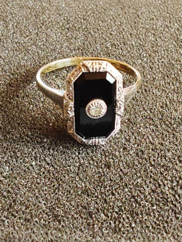 Ring gelbgold schiene 333 - gelbgold,