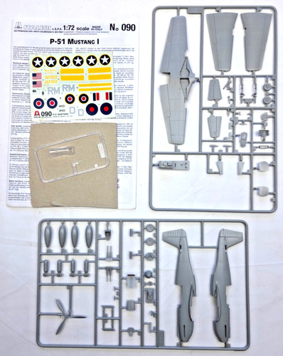 Italeri 090 51 mustang - p-51,