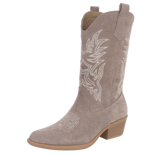 Damen cowboyboots mit - cowboyboots,