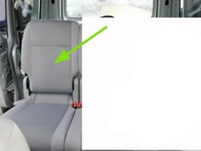 Caddy 3 2K Sitz Rücksitz