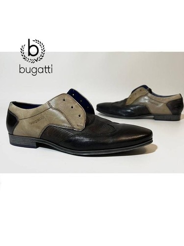 Men bugatti heels black - men,