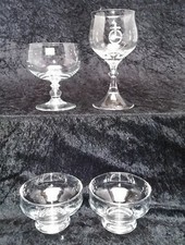 Verschiedene Dessertschalen, Glasschale, Obstschale G 102